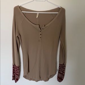 Long sleeve thermal tee